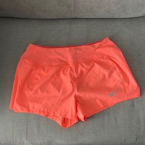 Neon Pink Nike Women’s Running Shorts EUC